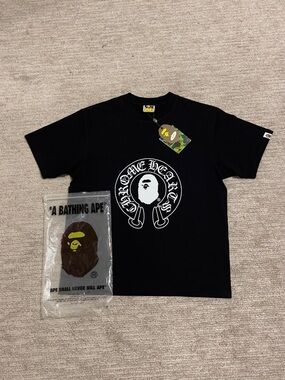 Bape x Chrome Hearts black T-Shirt
